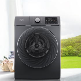 惠而浦(Whirlpool)  10KG [TWD072204DORIT] 火山灰 全自动变频滚筒洗衣机 中途添衣 随心洗