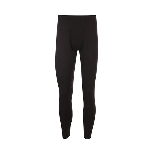 都市丽人都市锋尚基础系列轻暖5至15度男士薄九分裤阳离子罗纹薄单层裤打底裤FL24A0 商品图3