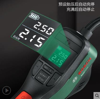 BOSCH/博世 车载无线充气泵12v小轿车便携式电动汽车用轮胎打气泵 商品图1