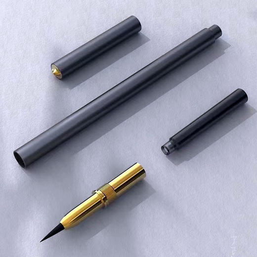 山水小楷毛笔磁吸镀金版 商品图1