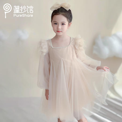 pureshare 女童公主裙连衣裙新款蓬蓬裙-泡芙公主裙 商品图0