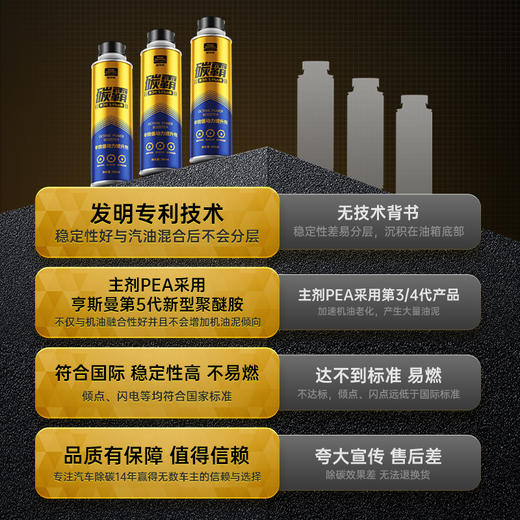 固特威碳霸SPlus辛烷值提升剂燃油宝发动机清洗汽油添加剂除积碳 商品图3