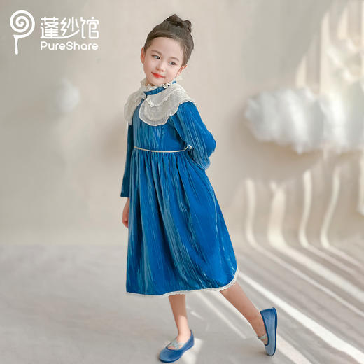 pureshare 女童公主裙连衣裙新款蓬蓬裙——莱茵连衣裙 商品图3