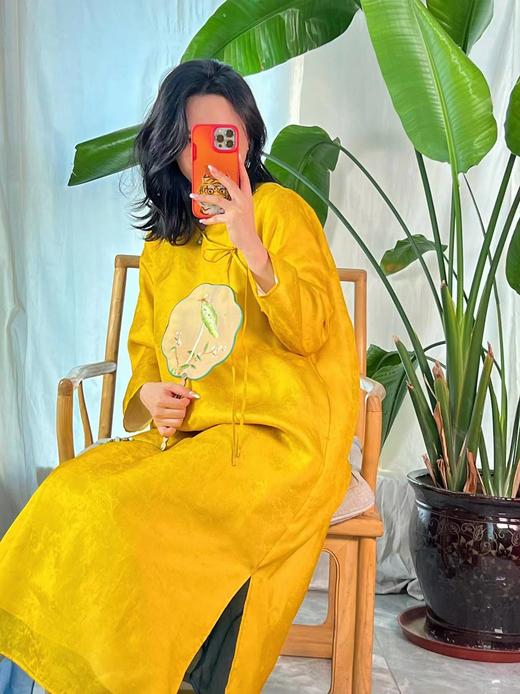 【抖音专属】高定连衣裙（22807089九斤黄） 商品图0