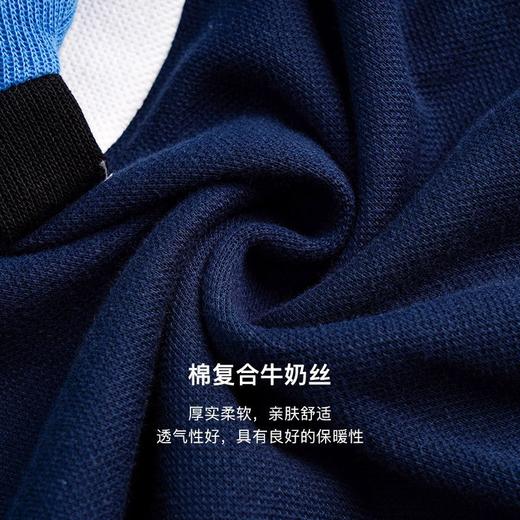 OLrain欧芮儿法式宝蓝色卫衣女早秋2022年新款洋气减龄印花上衣 商品图2