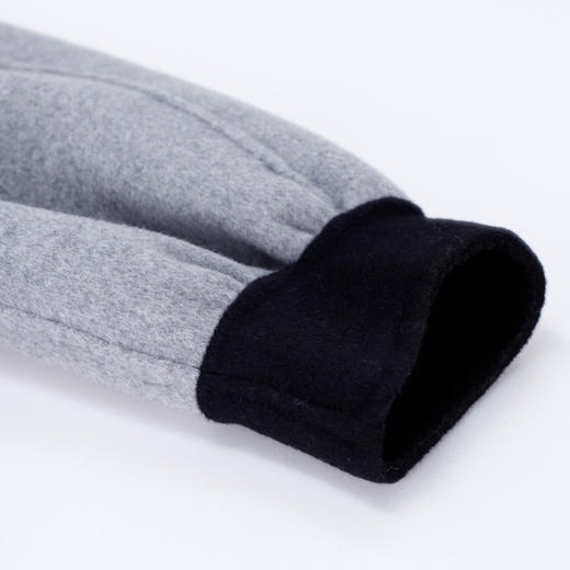 MH9J2斯尔丽瑟俪2022年冬上新商场同款甜美名媛撞色娃娃领短款大衣 商品图3