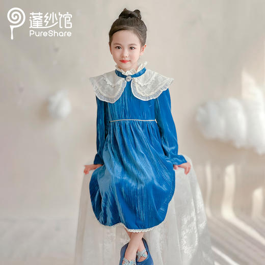 pureshare 女童公主裙连衣裙新款蓬蓬裙——莱茵连衣裙 商品图5