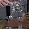 茶家吉橙 玻璃中国樽磨砂透明玻璃器慕宋水注茶器茶杯酒具现小蛮腰杯 商品缩略图3