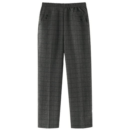 妈妈裤子秋款中老年人女冬款长裤加厚老太太秋装加绒裤老人秋冬sd3432 商品图1