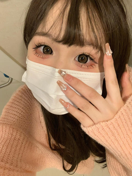 平价大直径丨奶栗熊·Pfgirlcon丨14.5mm（年抛/2片装） 商品图2