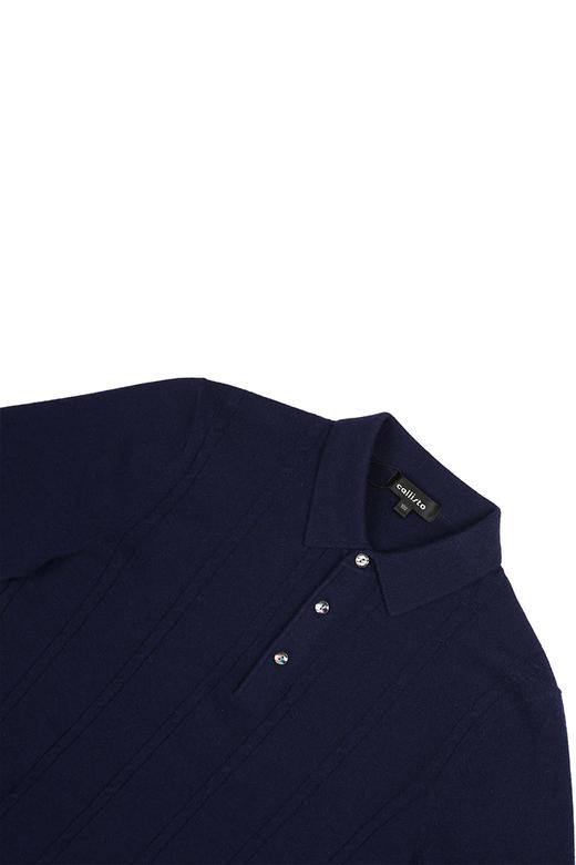 callisto两色可选棉混纺翻领毛衣 FPKNW1802T 商品图4