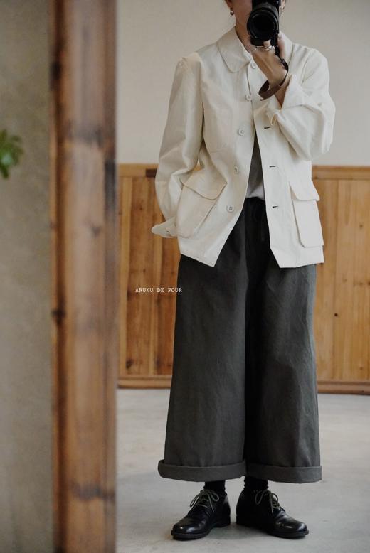 Khadi &Co复古白/深蓝/粉色外套 商品图9