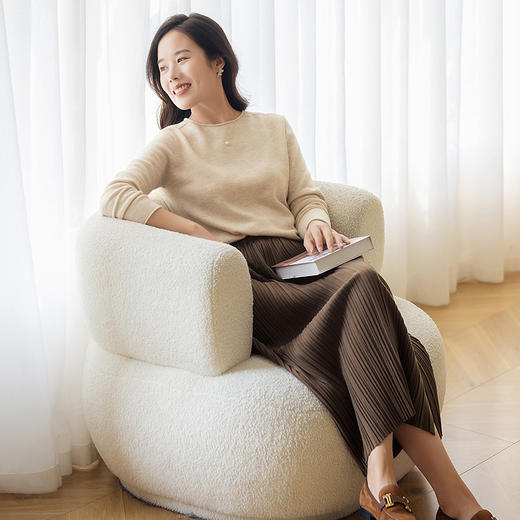 开衩百褶半裙 商品图4