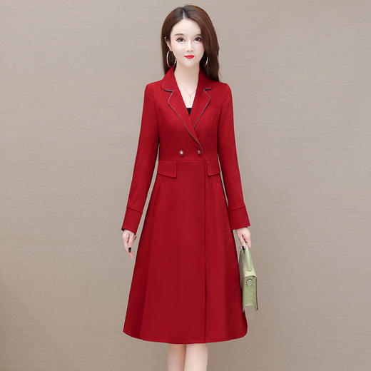 YWE XSB28时尚风衣外套贵夫人气质优雅大衣 商品图0