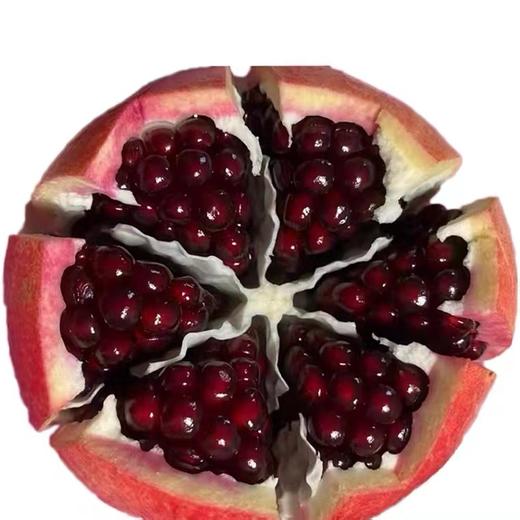 云南突尼斯黑籽酸石榴6个装（6斤）/盒 商品图1