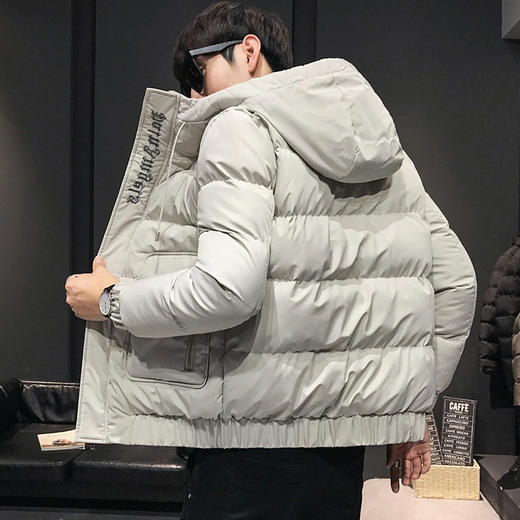 棉衣男士秋冬季外套2023新款潮流防寒加厚棉服冬天棉袄mrr27 商品图2