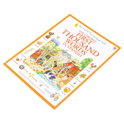 【中商原版】看图识1000西班牙语单词 英文 西班牙语 双语 First Thousand Words in Spanish Heather Amery 商品图2