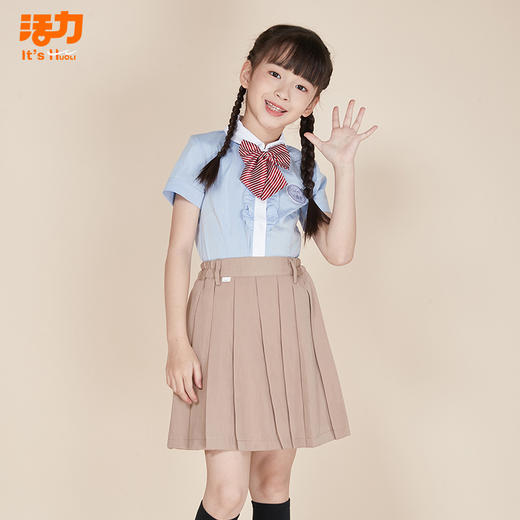 深圳明德校服中小学生女生夏秋冬礼服 商品图0