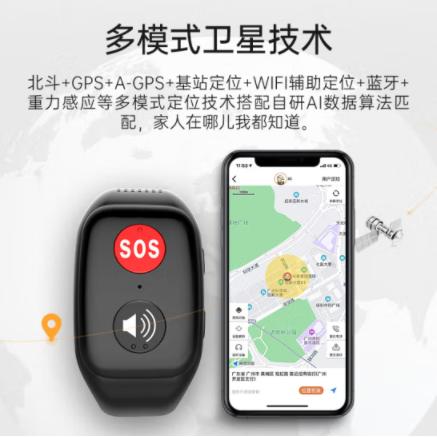 【2022国庆】爱牵挂X5 老人定位电话手环4G三网通智能健康趋势监测血压血氧心率运动计步APP远程跌倒报警一键呼救防走丢失 商品图0