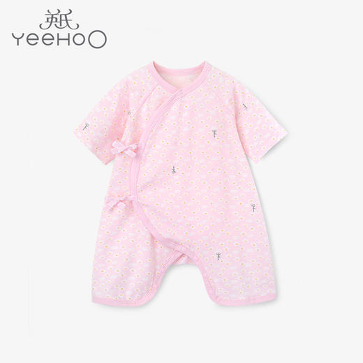 英氏婴儿连体衣春夏新款女宝莫代尔凉感舒适爬服YLHAJ11006A01 YLHBJ21001A01 商品图1