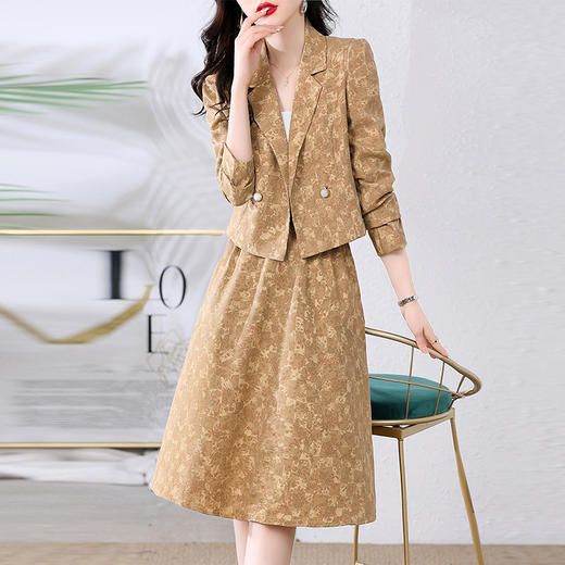 新款女装气质时尚洋气套装两件套早秋季HR-WJ82389 商品图3