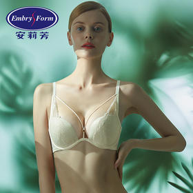 【3F】安莉芳性感蕾丝文胸女士薄款大胸显小内衣EB00510