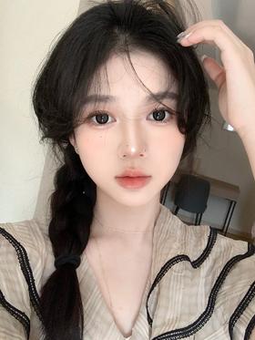 AROUGE半年抛美瞳 脏脏黑桃 14.5mm