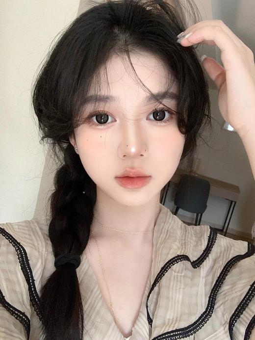 AROUGE半年抛美瞳 脏脏黑桃 14.5mm 商品图0