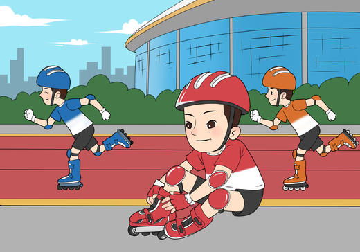 【七】文明娱乐篇-08轮滑运动礼仪 商品图0