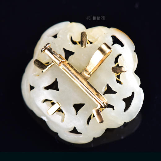 【柔情】古玉花胸针-BY1906009 商品图8