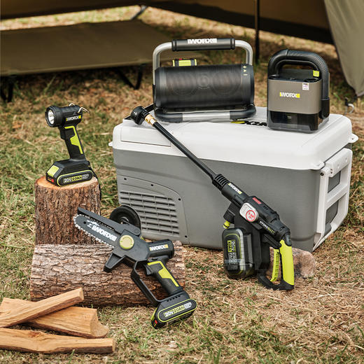 威克士车载冰箱家车两用WU098便携移动户外露营冷冻冷藏小冰箱 商品图3