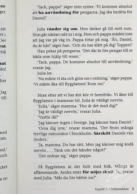 【中商原版】适合初学者的瑞典语短篇小说 Short Stories in Swedish for Beginners 瑞典英文双语版 英文原版 Olly Richards 商品图7