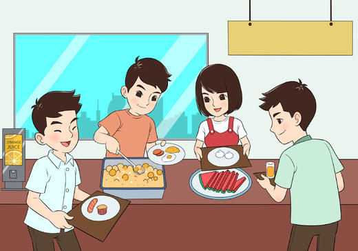 【二】文明用餐-03自助餐礼仪 商品图0