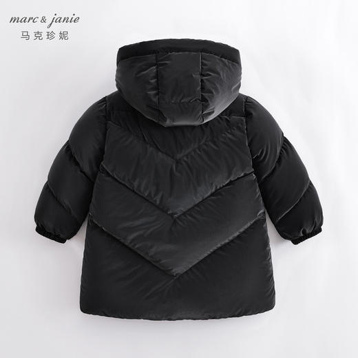 马克珍妮冬装新款 女童炫彩中长款加厚保暖羽绒服221259 商品图3