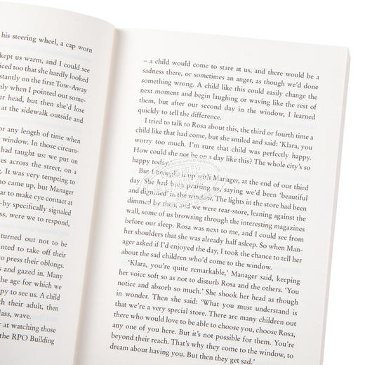 【中商原版】诺贝尔文学奖2017年得主 石黑一雄 克拉拉与太阳 英版平装 英文原版 Klara and the Sun Kazuo Ishiguro 费伯小说 商品图4