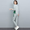 时尚拼接运动套装韩版休显瘦闲卫衣洋气减龄两件套HR-WH2125-T9 商品缩略图2