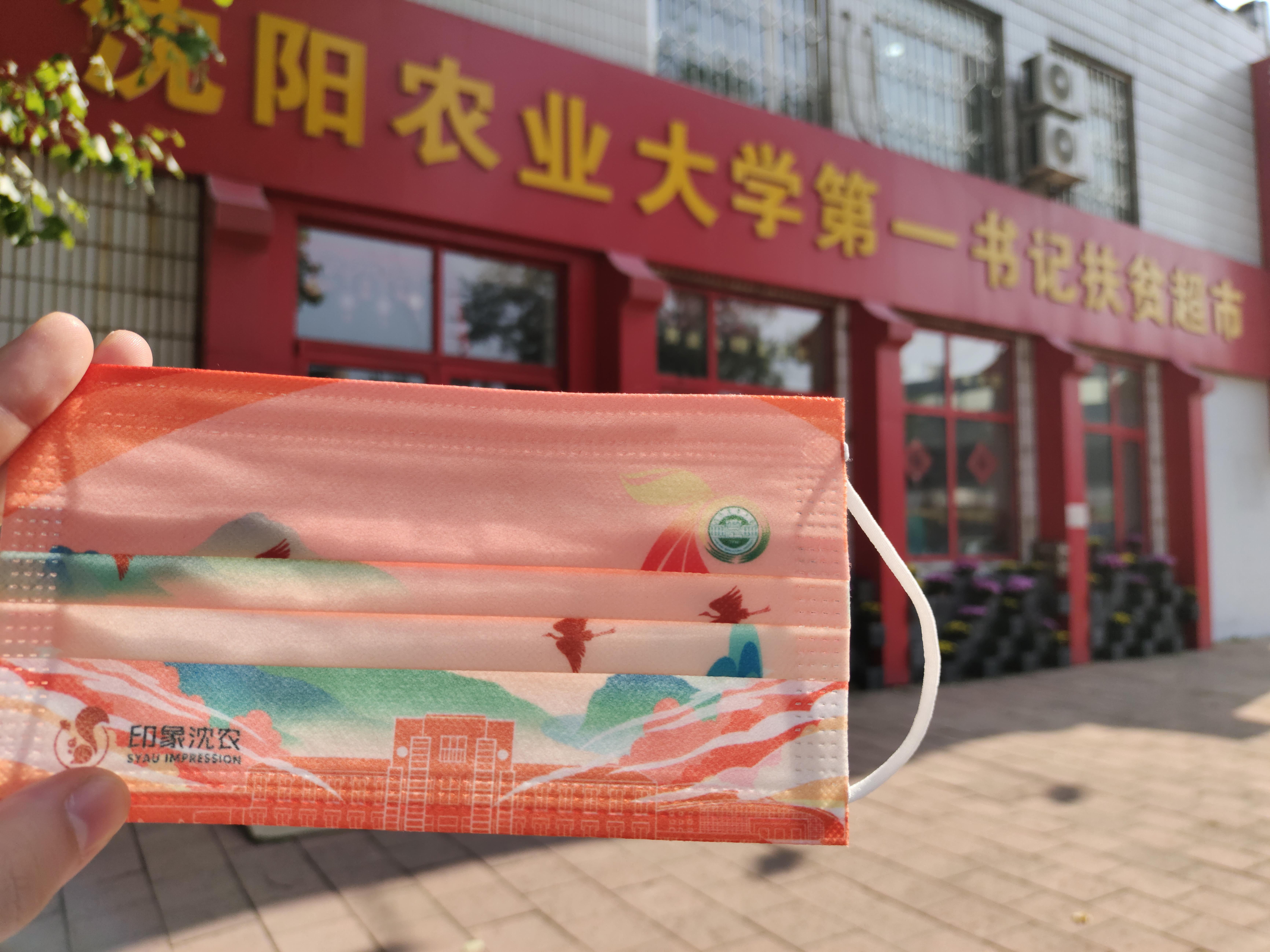 【沈农人必备】70周年校庆口罩 沈阳农业大学口罩
