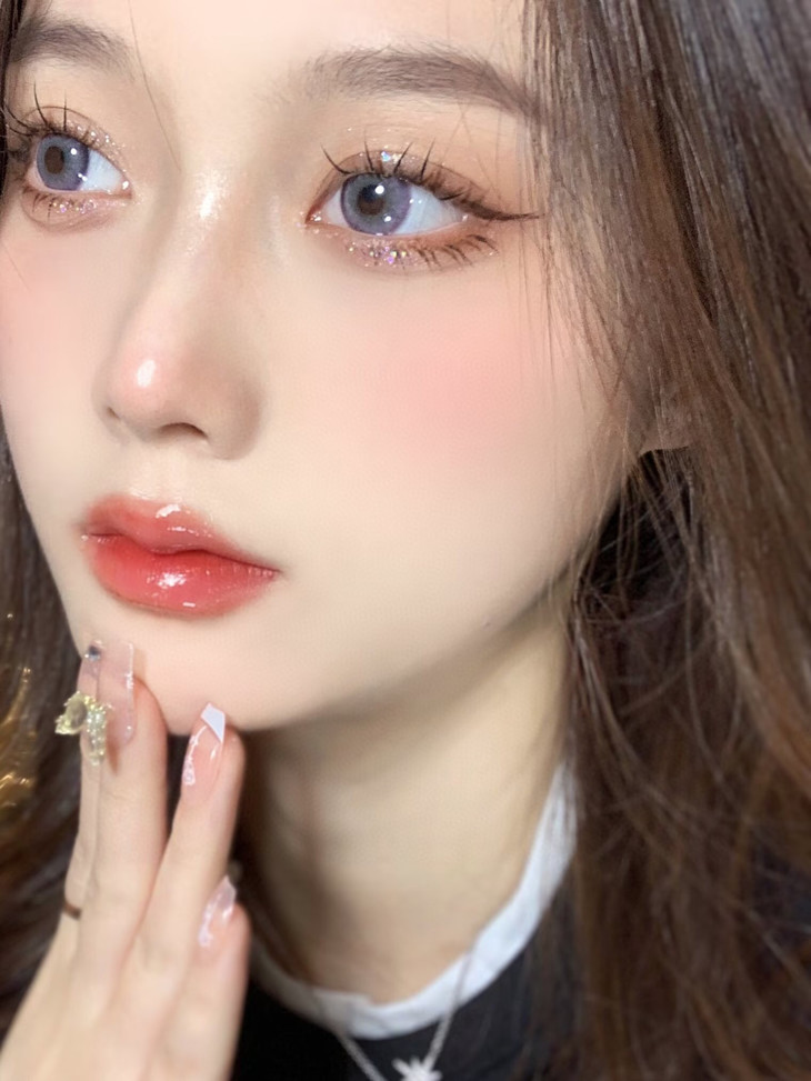 COVERPINKY年抛隐形眼镜 夏野紫14.0mm 1副/2片-VVCON美瞳网22