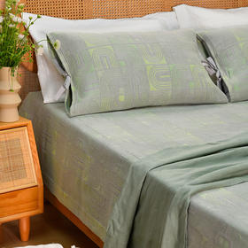 罗马拱门印花系列床单信封枕头棉布床品