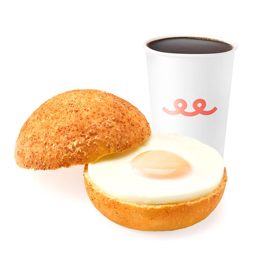 培根鸡蛋堡+美式（中杯） 商品图0