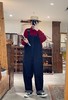 ORDINARY FITS 深蓝牛仔背带休闲裤 商品缩略图3