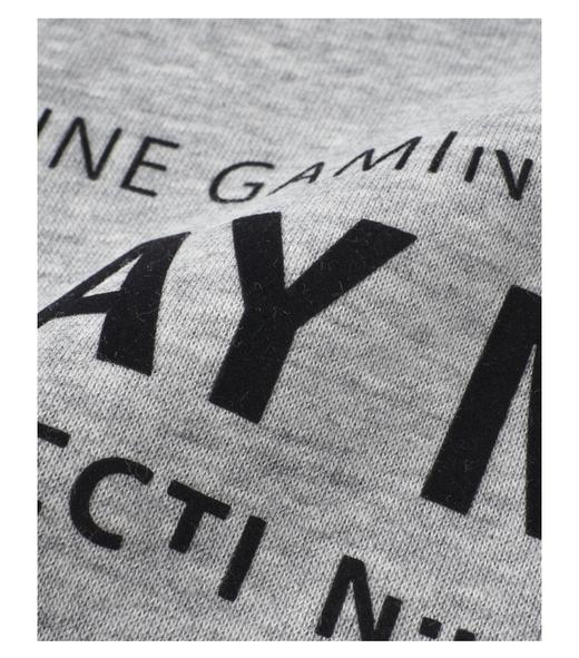 PINLI品立秋冬新款熊猫植绒套头卫衣男士印花圆领长袖上衣潮BG223209013 商品图8