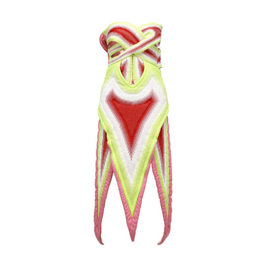 NAN KNITS渐变机甲膨体 抹胸连衣裙——AW22新品 商品图0