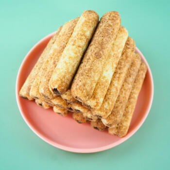 米老头多谷果子巧克力味 粗粮谷物夹心膨化饼干儿童零食 160g/袋 商品图3