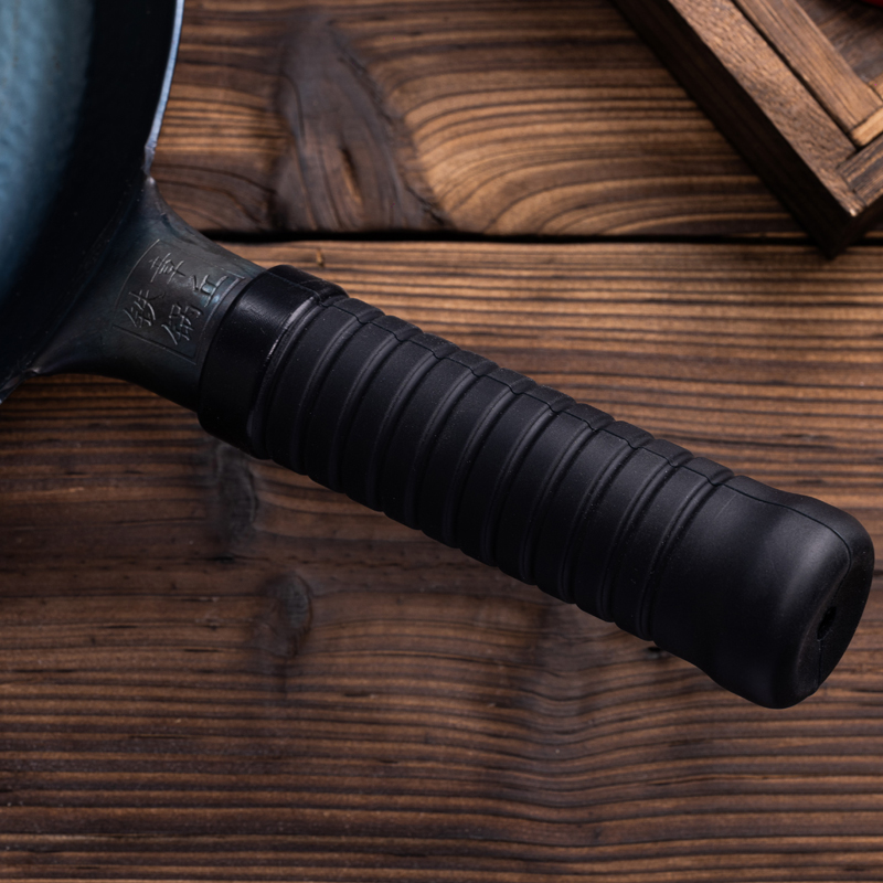 臻德艺 章丘铁锅 章丘当地发货 牛排小煎锅 烙饼煎鸡蛋辅食不粘锅 无涂层平底锅