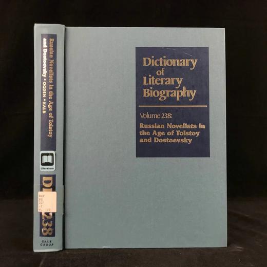 文学传记辞典（卷238：托尔斯泰与陀思妥耶夫斯基时代的俄国小说家） 约百幅插图 精装16开 商品图0