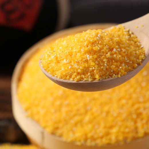 【疫情不发货】蒙清玉米糁 有机玉米碴子 400克*3袋 商品图3