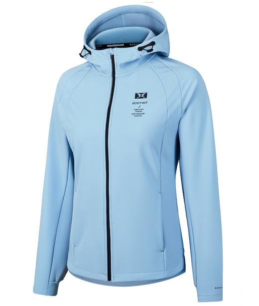 BODYWIT飞甲女软壳防风防水轻量保暖跑步风衣 商品图8