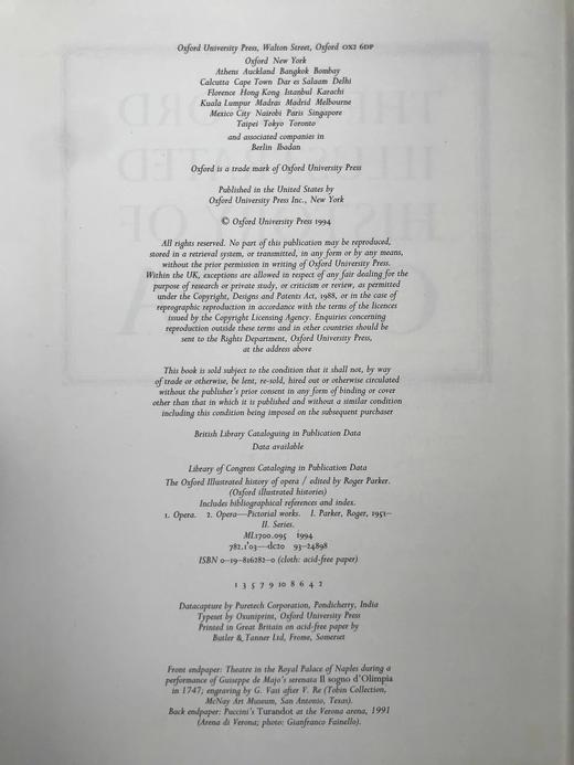 牛津歌剧图史 数百幅插图 精装16开 商品图4