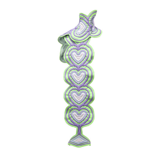 NAN KNITS爱心膨体围巾 ——AW22新品 商品图1